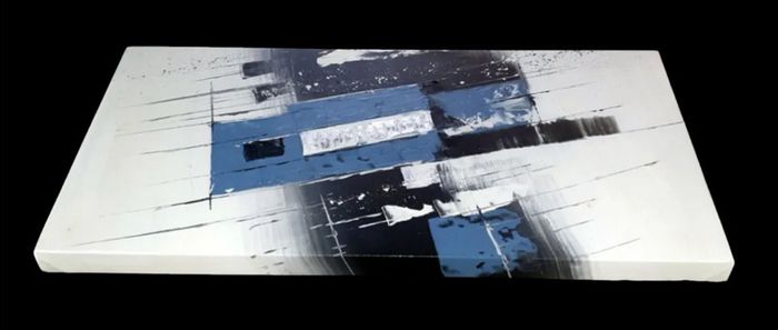 Ex-Harrods Modern Abstract Canvas Painting