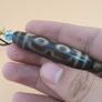 Vintage 4 Eyes Unique Pattern Himalayan Tibetan Agate Dzi Bead Amulet Image 8