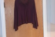 Per Una  Special Plum Hip Length Cardigan.  S.20.