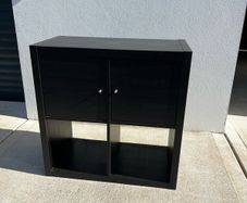 Black Ikea Cabinet