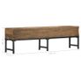 Bench 160 cm Solid Reclaimed Wood Image 4