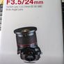 Canon EF fit -Samyang Tilt Shift lens. Image 8