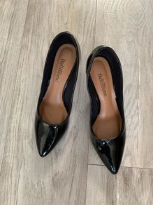BRAND NEW Bellissimo Ladies Black Patent Heels