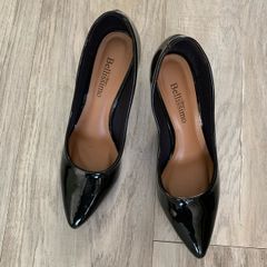 BRAND NEW Bellissimo Ladies Black Patent Heels