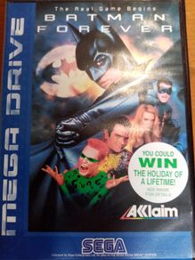 Batman Forever - PAL- Mega drive Games - Original