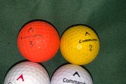 Commando golf balls (4)