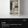 IKEK SKUBB  Storage with 6 compartments Image 4