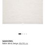 SANDVEDEL Roller blind, beige, 60x195 cm Image 2