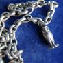 Vintage Heavy Sterling Silver 925 Charm Bracelet length 9" - 31,9g Image 5