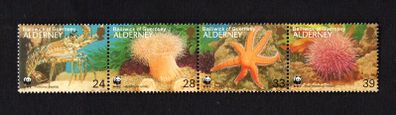 1993 Alderney Marine Life Commemorative Stamps Mint Never Hinged (MNH)