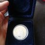 1992 UK Silver Proof 25 ECU Coin Image 3