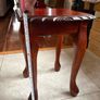 Wooden side table Image 6