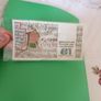 1989 Replacement One Pound Banknote Image 3