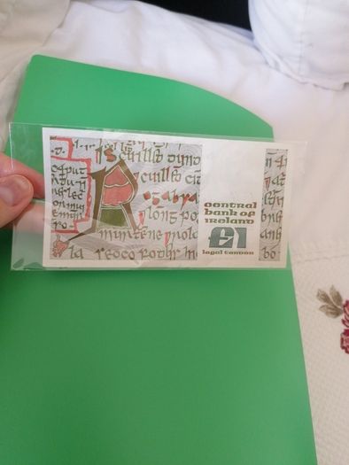 1989 Replacement One Pound Banknote