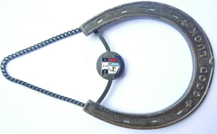 Vintage Killarney Good Luck Horseshoe 6,5" x 3,5"