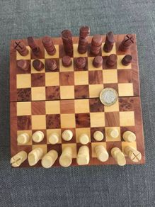 Handmade Cedar Chess Set