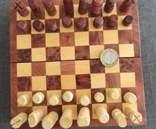Handmade Cedar Chess Set