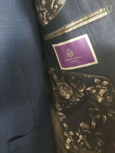 navy 3 piece suit