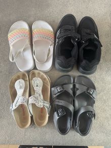 girls shoe bundle size 30-32