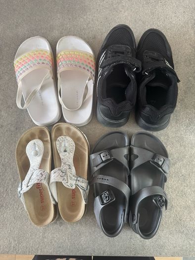 girls shoe bundle size 30-32