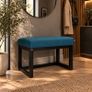 Elegant wooden bench 60x40 Image 5
