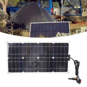 Solar Panel, 100W Solar Panel Portable Solar Board Waterproof Battery Charger 18V Output with XT60 DC Connector for, Flood & Security Lights