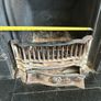 Beautiful ornate fire surround, cast Iron. Granite hearth and fire front. Very good condition Image 2