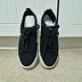 Calvin Klein Zolah White Canvas Calvin Klein Chunky Platform Trainers Image 3