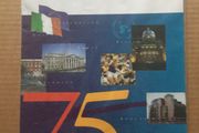 1997 Ireland 75th Anniversary of the Anniversary of the State Stamp Presentation Pack. Pack contains sheet with pictorial cancel in bottom corner.