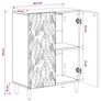 Bathroom Storage Cainet DELFT Black 59.5 x 31 x 80 cm Image 5