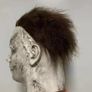 Michael Myers Halloween Horror latex mask with hair. Image 3
