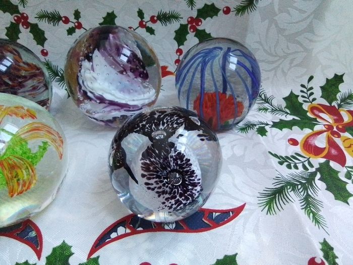 Fancy Glass Paperweights