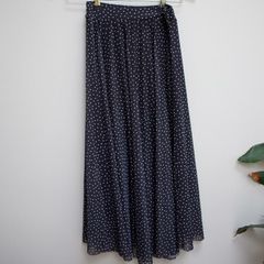 Pull&Bear Women's Navy and Blue Skirt