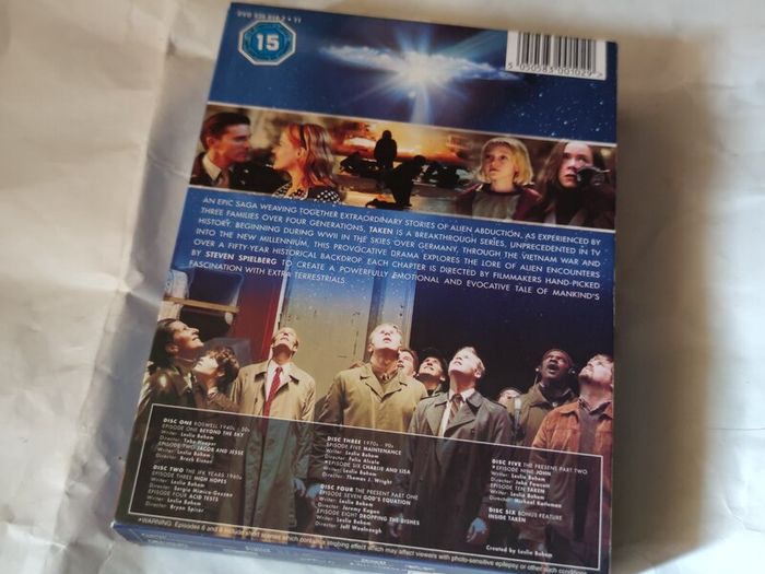 Steven Spielberg's Taken 6 disc Dvd Boxset
