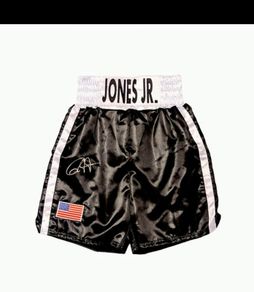 Signed Roy Jones JR Shorts