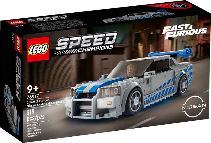 Lego 76917  2 Fast 2 Furious Nissan Skyline GT-R (R34