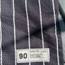 Black & White stripe sleeveless sports top - Size Approx Age 10-12 yrs) Image 2
