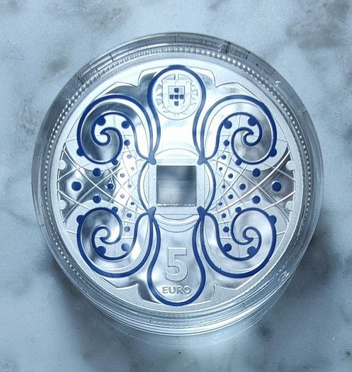 Portugal 5 Euro Silver (.925) Proof Coin 2022 - The Art of Porcelain - Portugal and the East