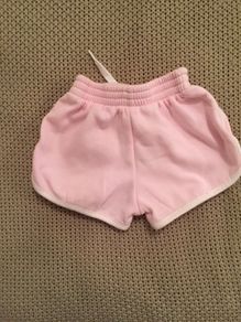 Pretty Pink Cotton Jersey Shorts 18 - 24 months