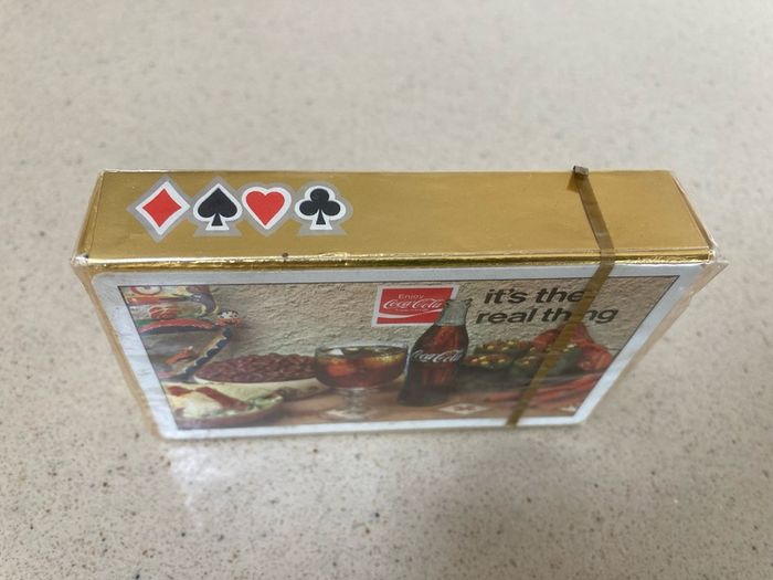 Coca Cola 1971 Playing cards Rare