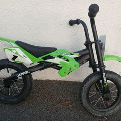 Boys scrambler/moto-cross balance bike