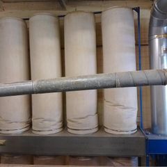 4 Bag Dust Extraction with Ducting