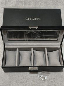 Genuine Official Citizen 4-Watch Storage Box Display Case with Key