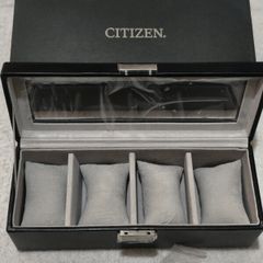 Genuine Official Citizen 4-Watch Storage Box Display Case with Key