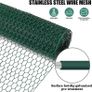 Wire Mesh Roll 0.4m x 5m, JatilEr Chicken Wire Fencingl 25mm Hole Size, Mesh Fencing Strong Tensile, Galvanised Wire Mesh Anti-Rust for Multiple Purposes In DIY and Industrial Environments (FREE POSTAGE) Image 7