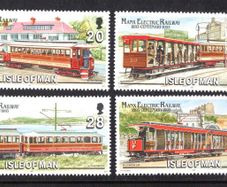 1993 Isle of Man Centenary of Manx Electric Railway Commemorative Stamps Mint Never Hinged (MNH)