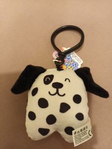 Fun doggy keyring