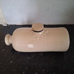 Vintage ceramic hot water bottle