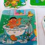Vintage set of  Sesame Streets Stickers Image 3