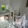 shabby chic over the mantle mirror Image 4